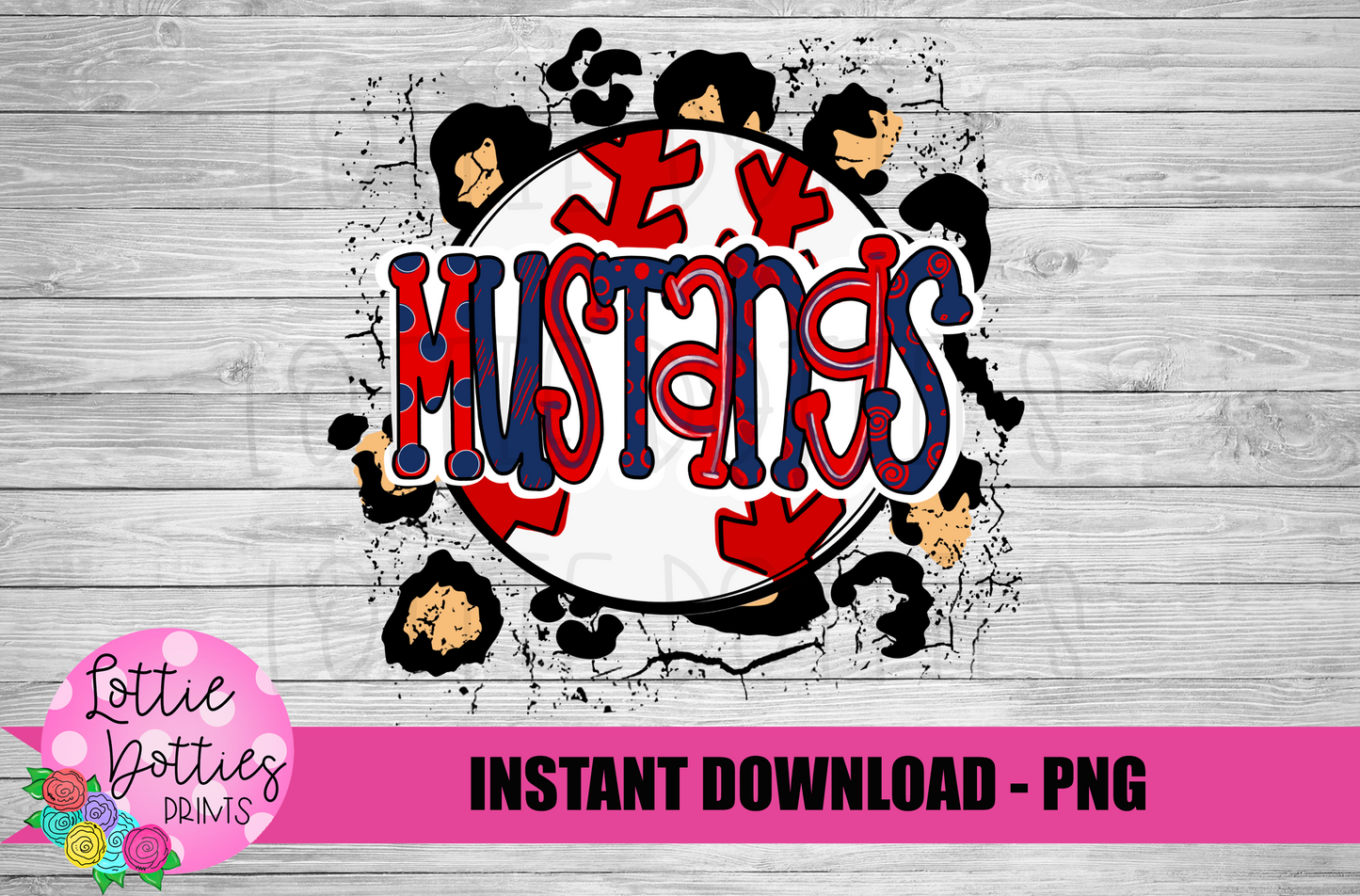 Mustangs Baseball  PNG - Mustangs -  sublimation design - Digital Download