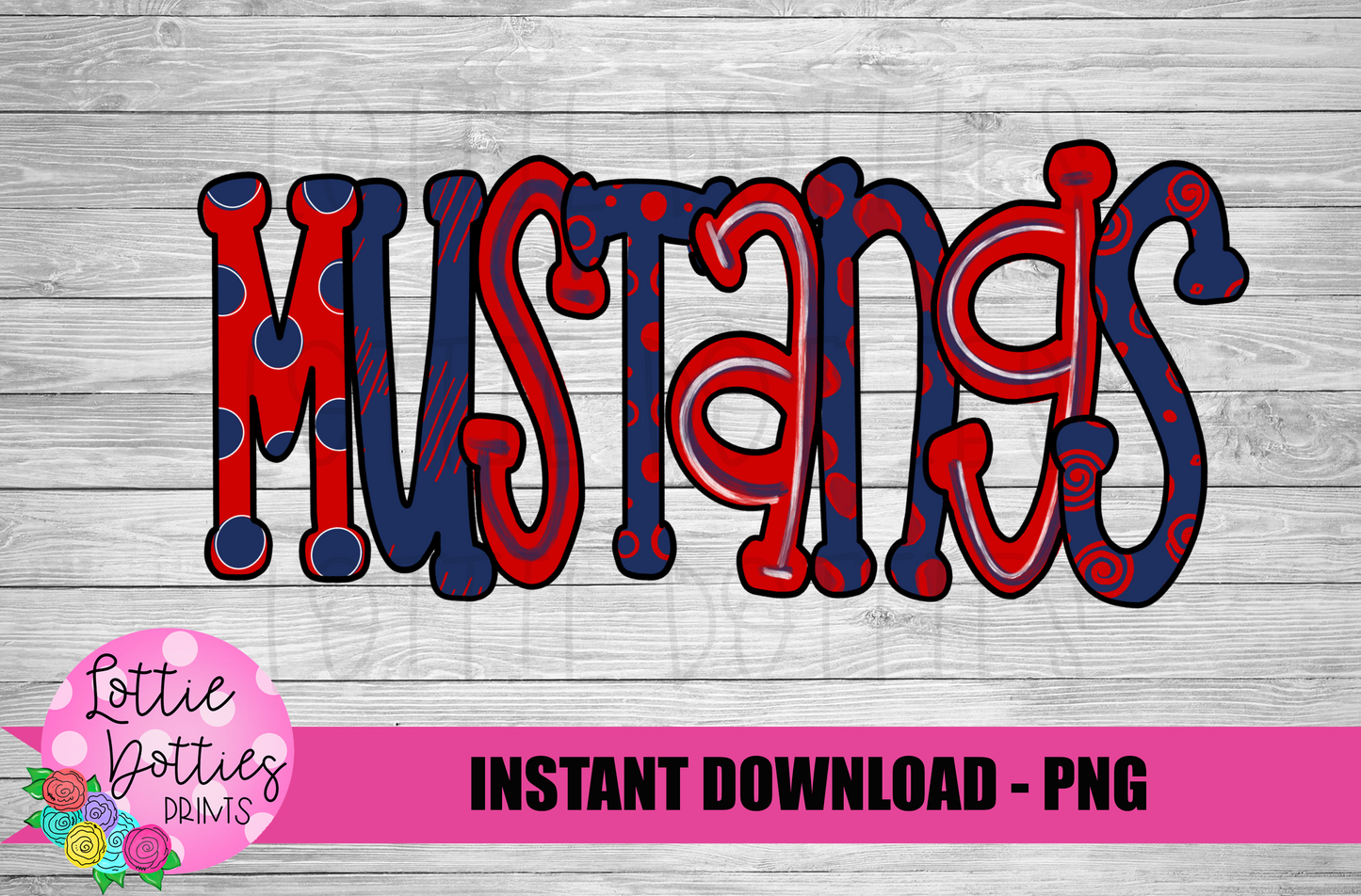 Mustangs PNG - Mustangs -  sublimation design - Digital Download