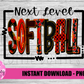Next Level Softball PNG - Softball Png - Digital Download