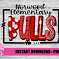 Norwood Elementary Bulls - PNG - Bulls - Sublimation - Digital Download