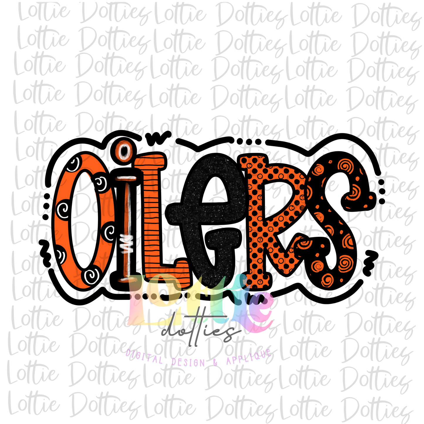 Oilers PNG - Oilers Sublimation - Digital Download -Orange and Black