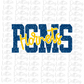 Hornets PNG - PCMS Hornets   -  Sublimation Design - Digital Download
