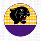 Panther Circle PNG - Panthers - Sublimation - Digital Download