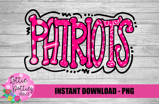Patriots   PNG - Patriots Sublimation design - Breast Cancer -  Digital Download