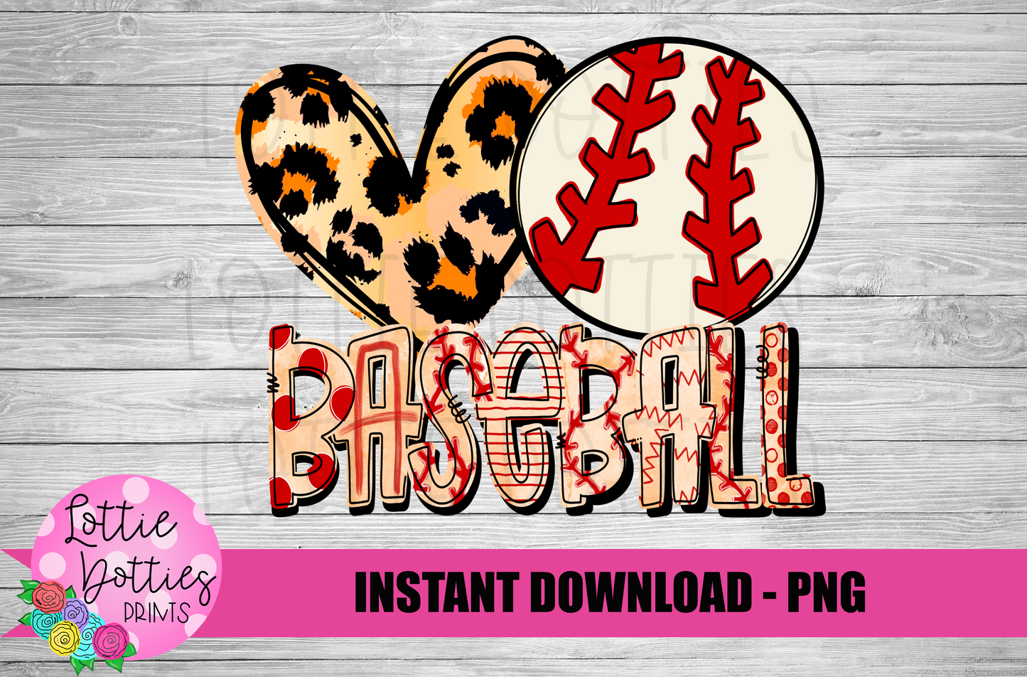 Peace Love Baseball Png - Baseball Design - Baseball  Design