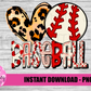 Peace Love Baseball Png - Baseball Design - Baseball  Design