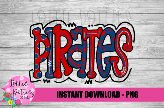 Pirates PNG - Pirates -  sublimation design - Digital Download