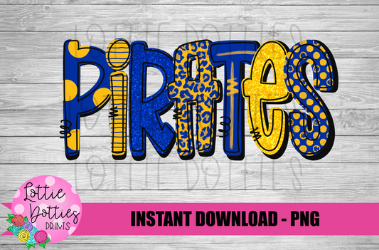 Pirates PNG - Pirates -  sublimation design - Digital Download