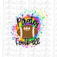 Tie Dye Pirates  Football  - PNG - Football - Sublimation - Digital Download