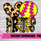 Softball Pirates Png - Softball Sublimation Design - Digital Download