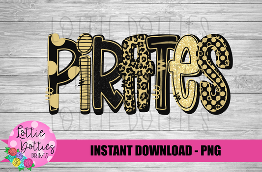 Pirates PNG - Pirates -  sublimation design - Digital Download