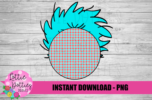 Read Across America PNG - Thing Circle - Digital Download - Read Across America Circle