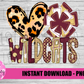 Wildcats Pom PNG - Wildcats -  sublimation design - Digital Download