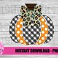 Pumpkin Png - Fall Sublimation Design - Digital Download