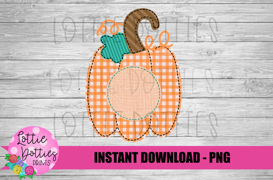 Pumpkin Png - Fall Vibes - Fall Sublimation Design - Digital Download