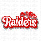 Raiders PNG -  Raiders Pom -  Sublimation design - Digital Download