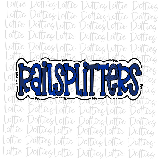 Railsplitters PNG - Railsplitters Sublimation - Digital Download