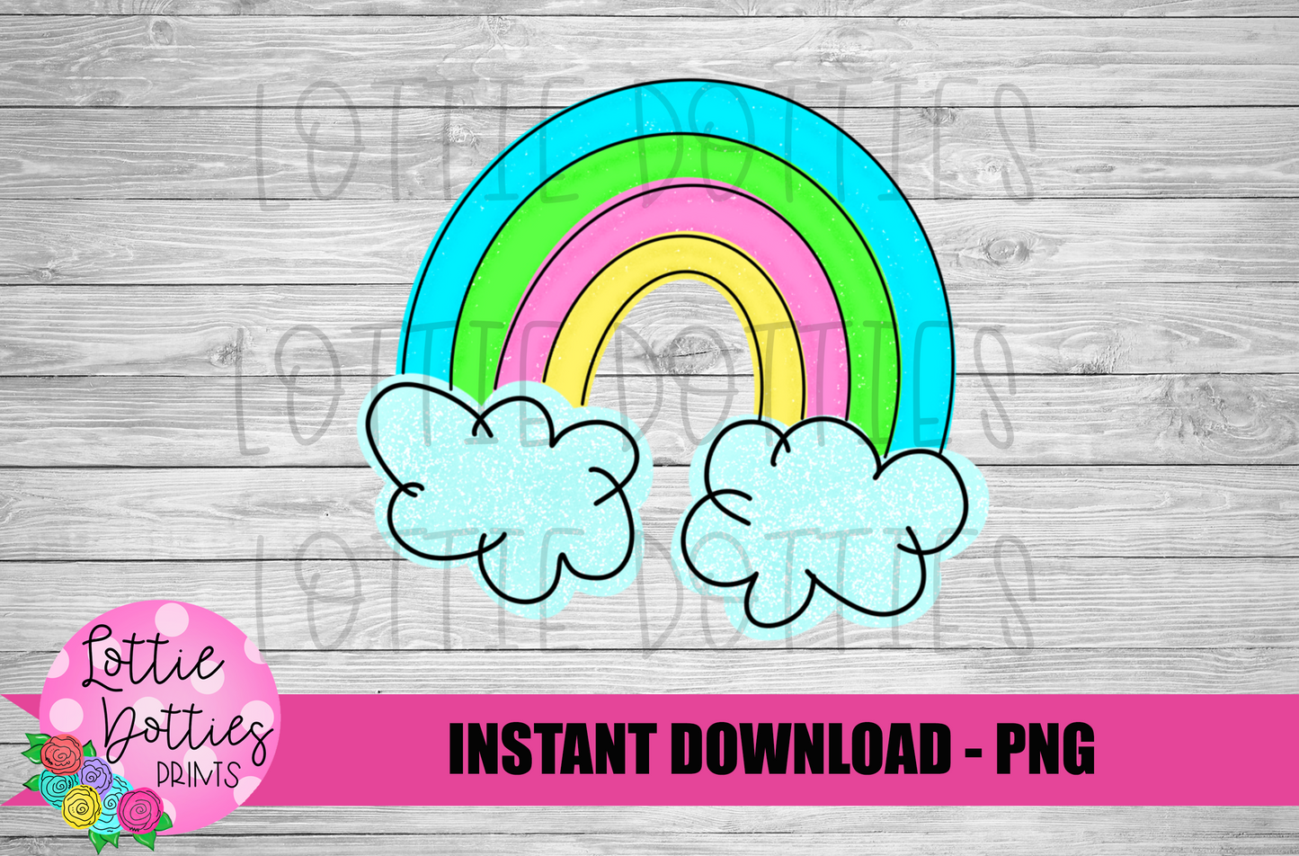 Rainbows Png - Rainbow Sublimation Design - Digital Download