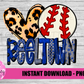 Peace Love Baseball Png - Reeltown  Rebels - Digital Download - Mascot Sublimation