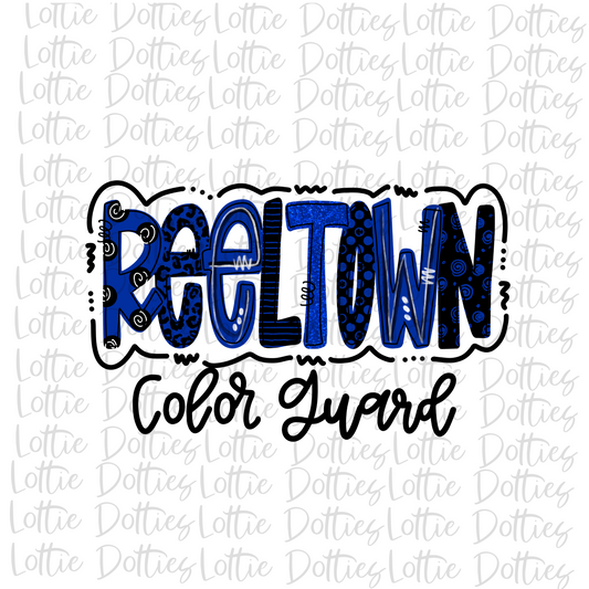 Reeltown Color Guard - PNG Reeltown - Sublimation - Digital Download