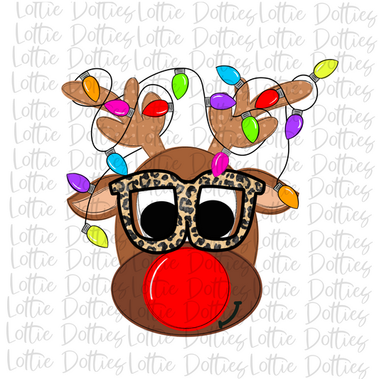 Reindeer Png - Christmas Sublimation- Digital Download