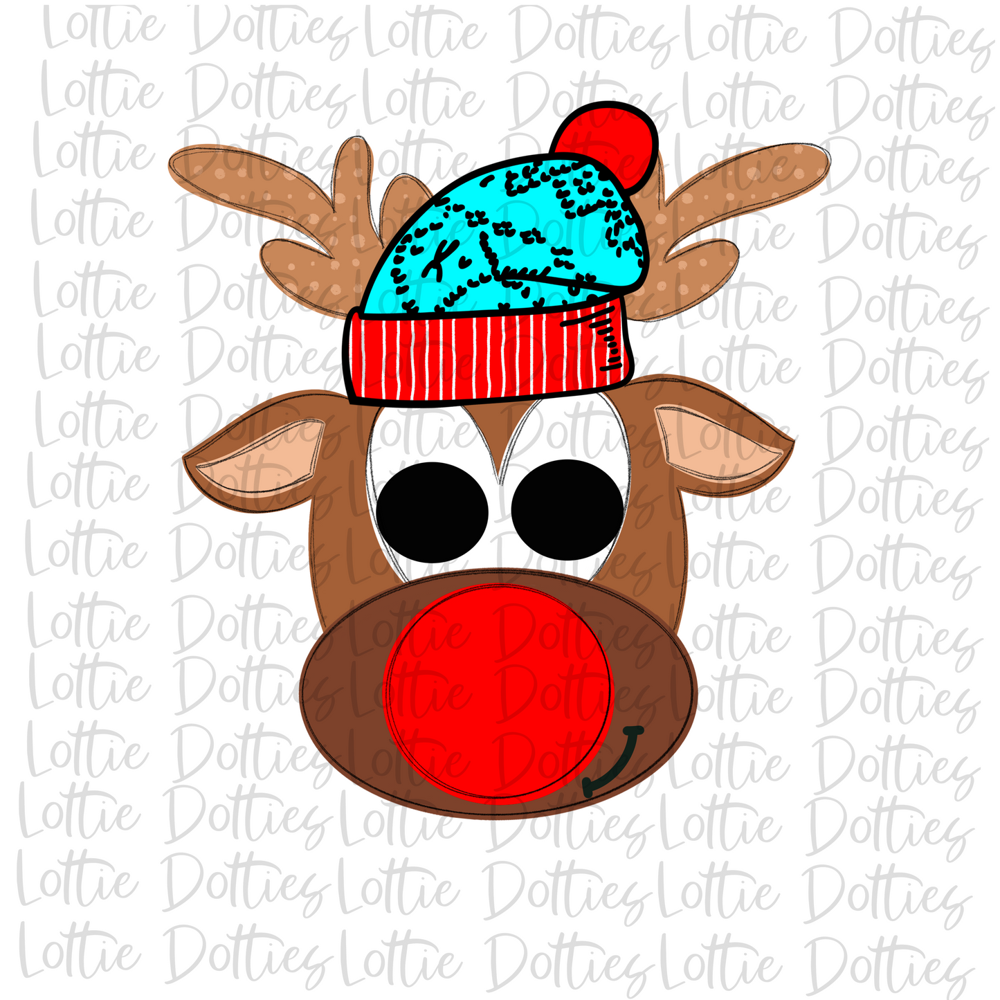 Boy Rudolph  Png - Christmas Sublimation Design- Digital Download