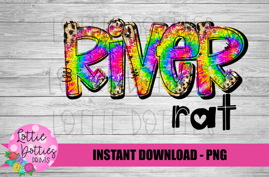 River Rat  PNG - River life - sublimation design - Digital Download