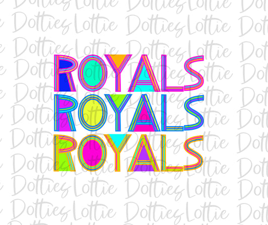 Royals PNG - Royals Sublimation - Digital Download