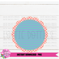 M2M Matilda Jane Inspired Digital Download - Scallop Monogram Frame Png