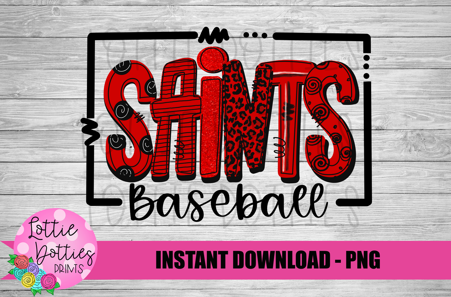 Saints Baseball PNG - Baseball -  sublimation design - Digital Download