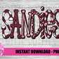 Sandies PNG - Sandies - Sublimation - Digital Download