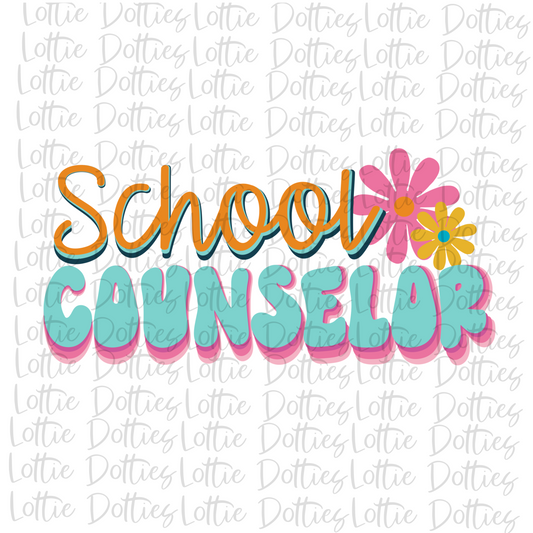 School Counselor PNG - Counselor Sublimation