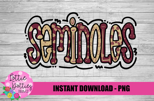Seminoles Png  - Noles -  Digital Download