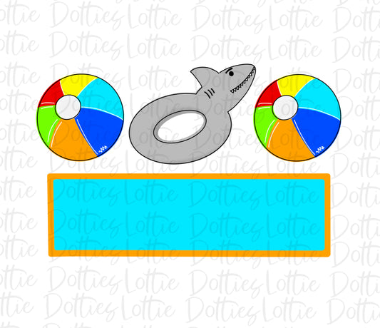 Shark Trio - PNG - Summer - Sublimation - Digital Download