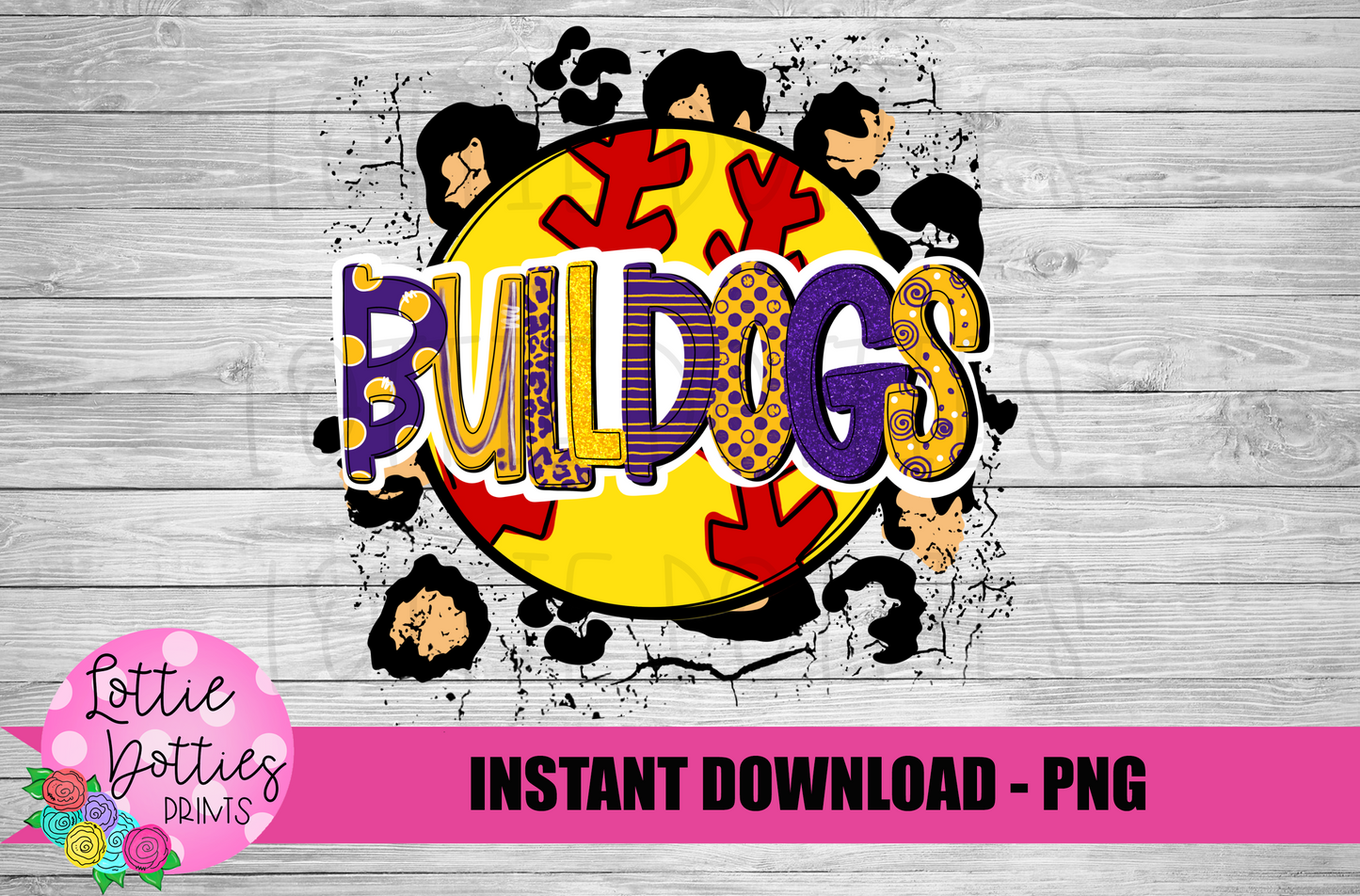 Bulldogs Softball  Png - Bulldogs Sublimation Design - Digital Download