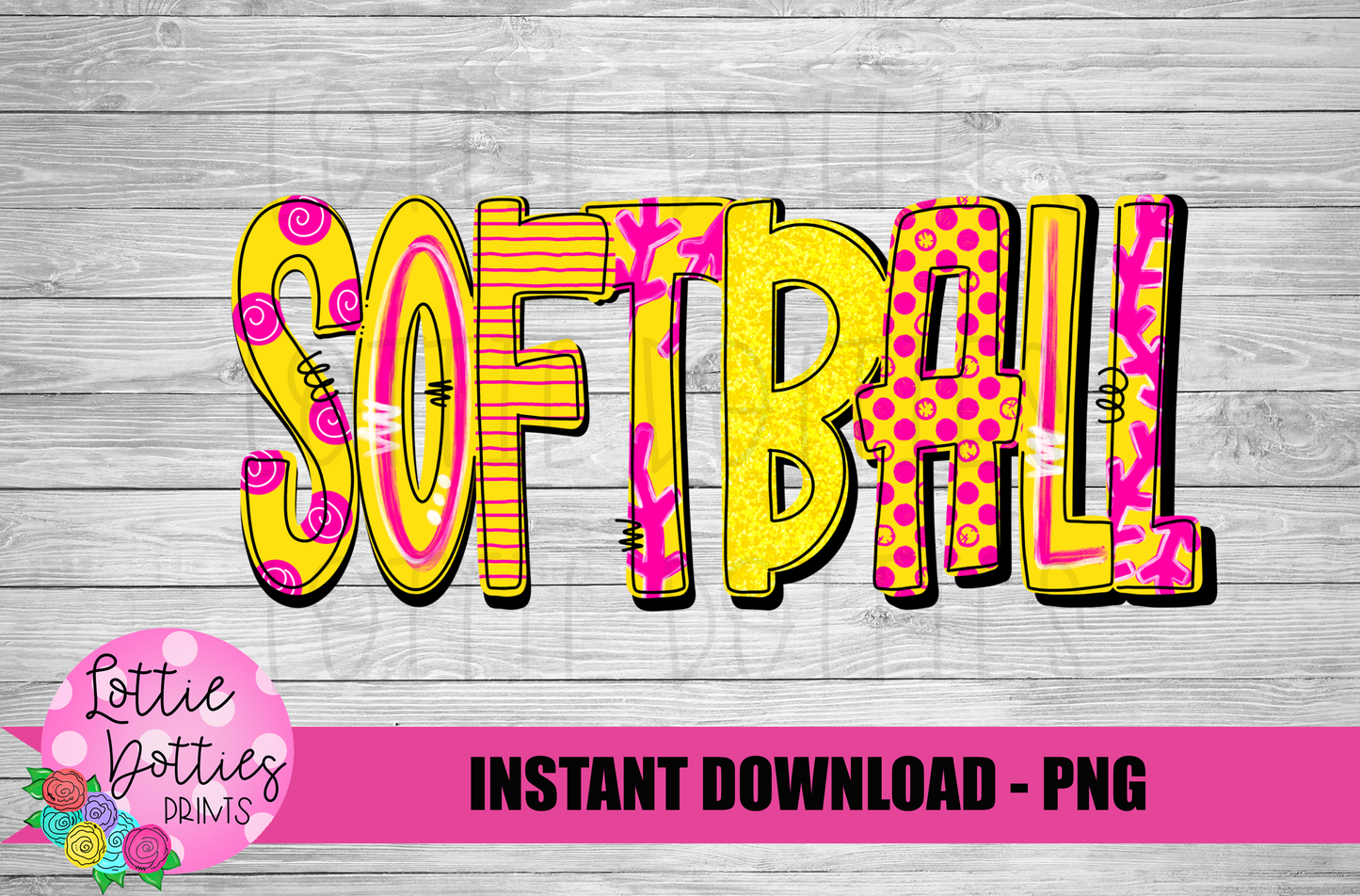 Softball Png  - Softball Sublimation -  Instant Download - Digital Download