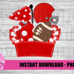 Spirit Football  Png - Sublimation Design - School Spirit Design - Digital Download