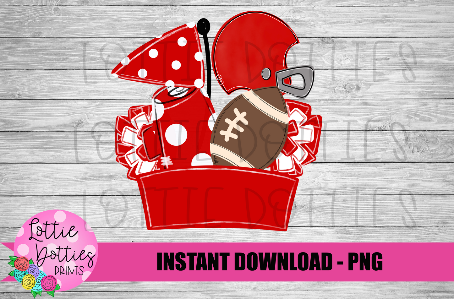 Spirit Football  Png - Sublimation Design - School Spirit Design - Digital Download