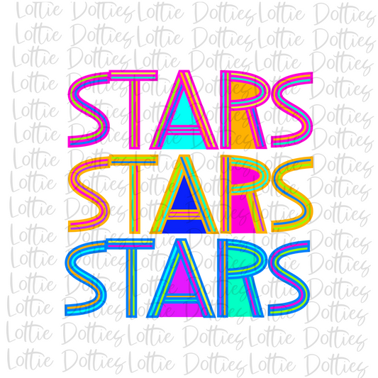 Stars PNG - Stars Sublimation - Digital Download