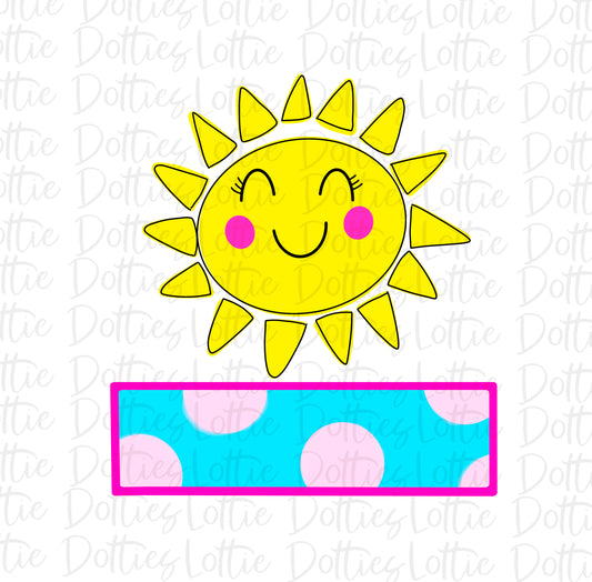 Sunshine Box  - PNG - Summer -Sublimation - Digital Download