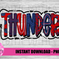 Thunder png - Thunder Sublimation - Digital Download