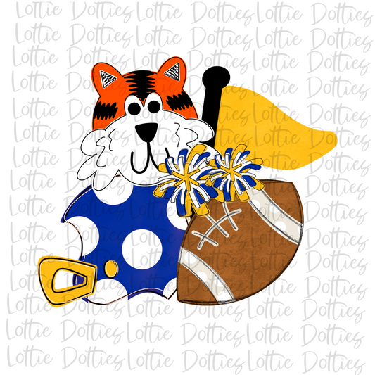 Tiger Png - Tiger Spirit Stack Design - School Spirit Design - Digital Download