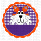 Tigers - PNG - Tiger Scallop  - Purple and Orange  - Sublimation - Digital Download