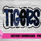 Tigers PNG - Tigers sublimation design - Digital Download
