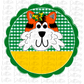 Tiger  Scallop  Png - Tiger Sublimation Design - School Spirit Design - Digital Download
