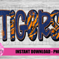 Tigers PNG - Tigers sublimation design - Digital Download