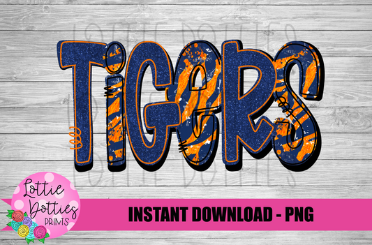 Tigers PNG - Tigers sublimation design - Digital Download
