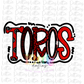 Toros PNG - Toros - Sublimation - Digital Download