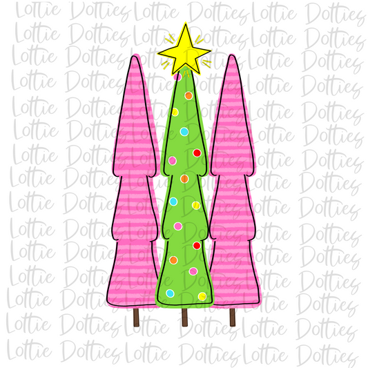 Christmas Tree Png - Christmas Sublimation Design - Digital Download