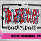 Trojanettes Basketball  PNG - Trojans sublimation design - Digital Download